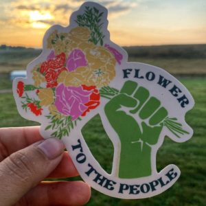 Flower To The People Stickerimage