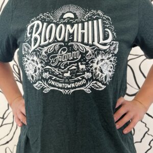Bloom Hill T Shirt – Emerald Greenimage