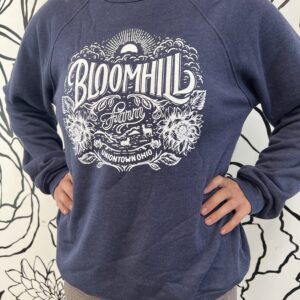 Bloom Hill Crewneck Sweatshirt – Navyimage