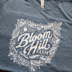 Bloom Hill T Shirt – Heather Blueimage