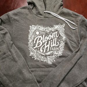 Bloom Hill Hoodie Sweatshirt – Heather Greyimage